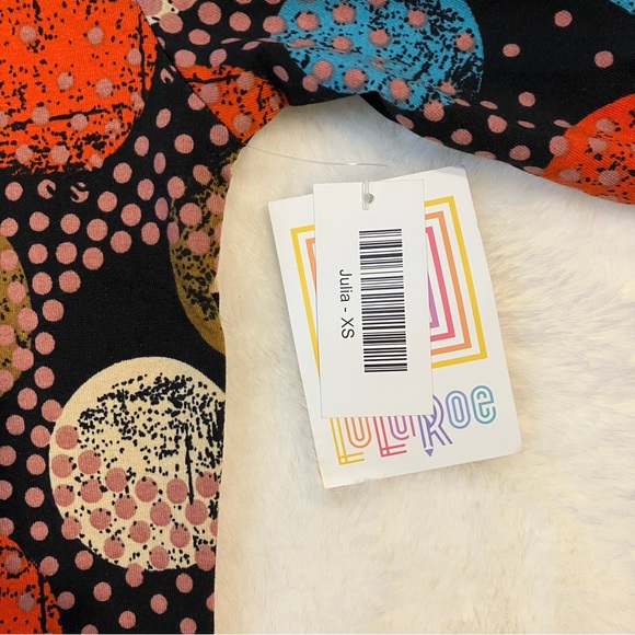 Lularoe XS Julia Dress, NWT - Picture 5 of 6